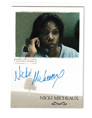 2004 Six Feet Under S 1 & 2 Nicki Micheaux as Karla Autograph